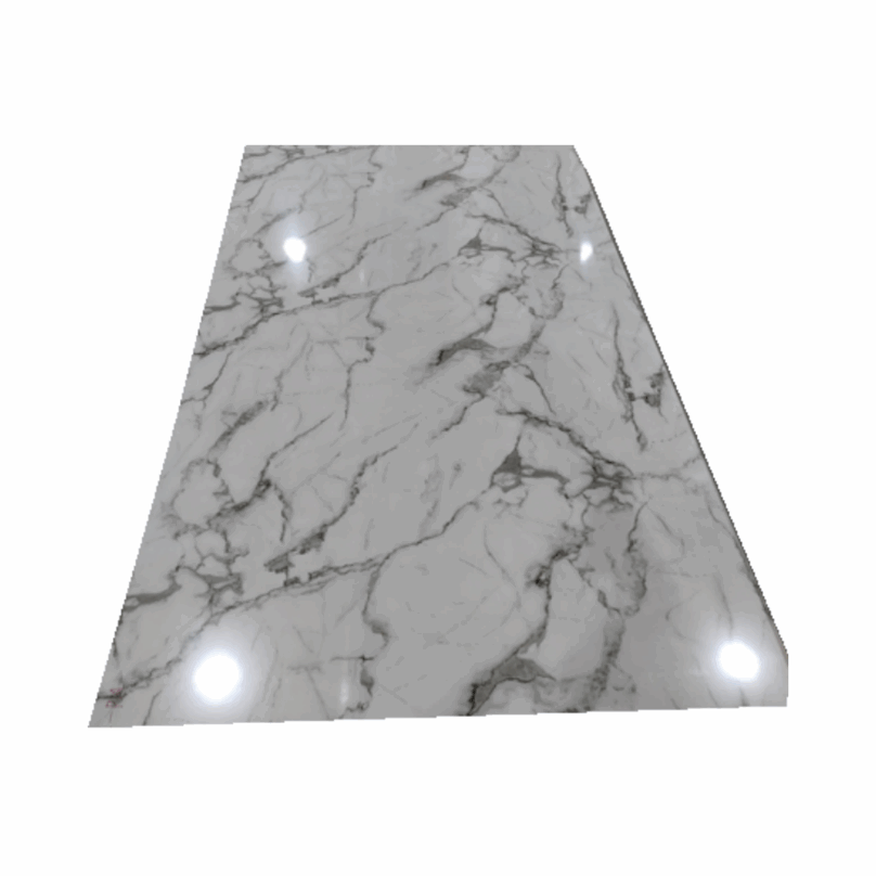 UV Marble စာရွက် pvc နံရံဘောင်